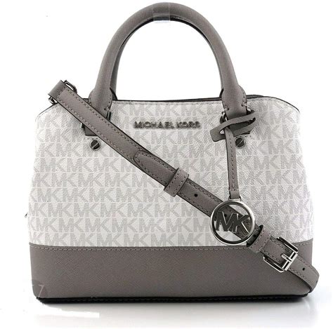 white and grey michael kors bag|michael kors handbags small gray.